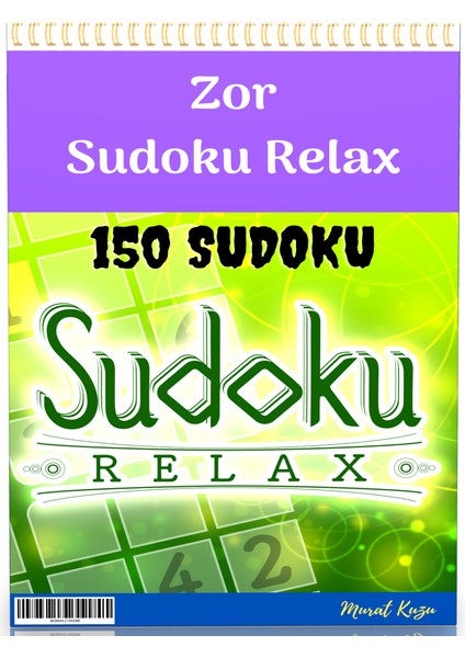Zor Sudoku Relax Kitabı