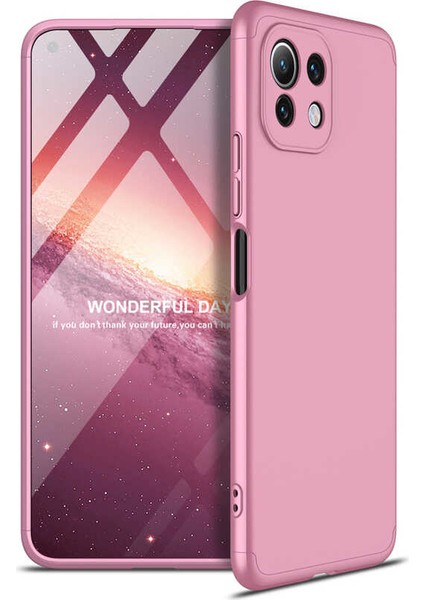 Xiaomi Mi 11 Lite Kılıf Zore Kamera Korumalı 360 Tam Koruma Ays