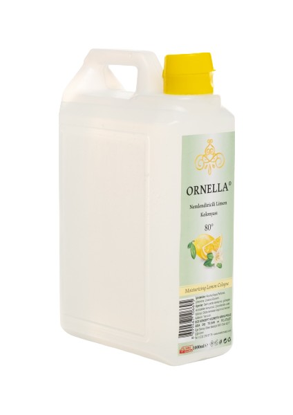 Nemlendiricli 80C Limon Kolonyası - 1000 ml