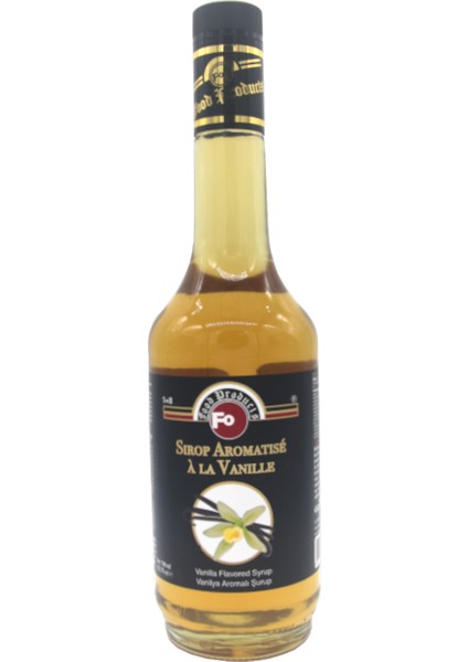 Vanilya Aromalı Kokteyl Şurubu Şekerli (700 Ml)