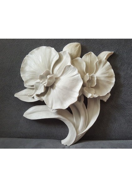 Dev Orkide Çiçeği 27CM Silikon Kalıp K-464