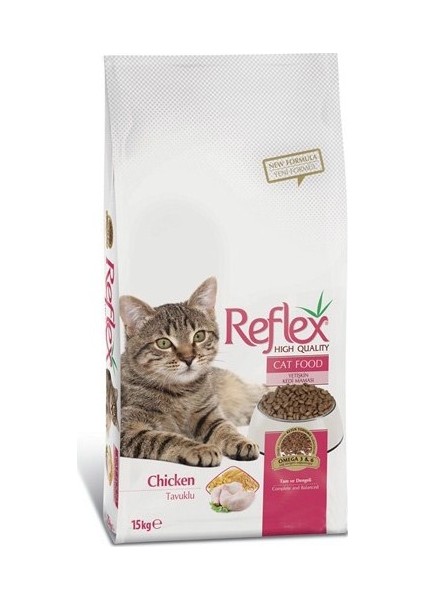 Adult Cat Chicken Tavuklu Yetişkin Kedi Maması 15 kg