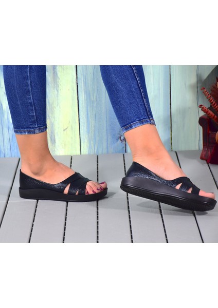 Kadın Suni Deri Anatomik Taban Fashion Sandalet
