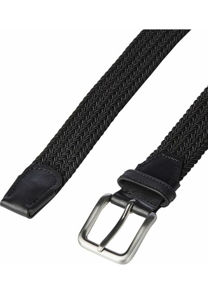 Spring Woven Belt Noos Erkek Siyah Kemer 12118114-02 modelleri