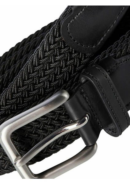 Spring Woven Belt Noos Erkek Siyah Kemer 12118114-02 fırsatları