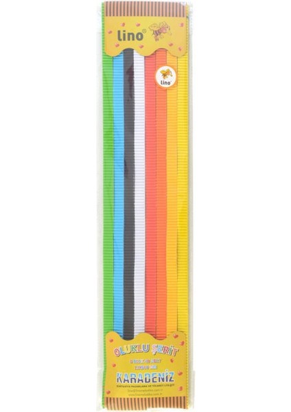 Oluklu Şerit Pastel 8 Renk