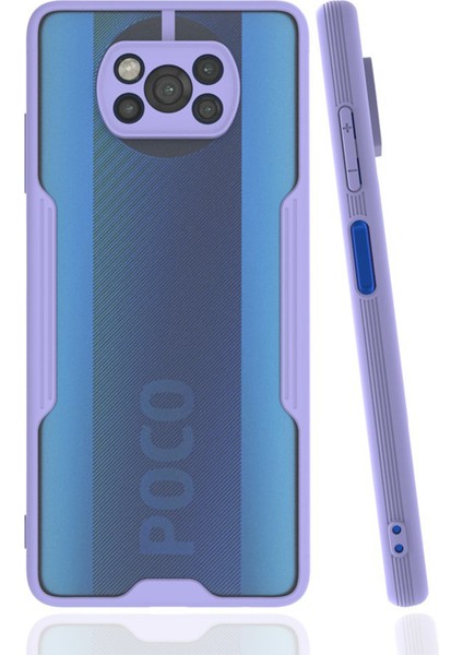 Xiaomi Poco X3 Nfc Uyumlu Platin Seri Silikon Kılıf