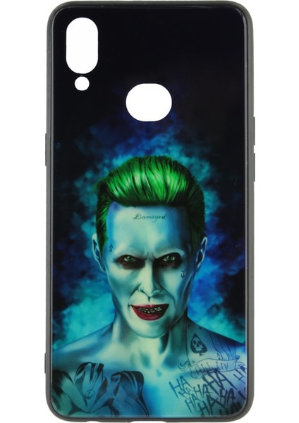 Samsung Galaxy A10S Uyumlu Desenli Fosfor Seri Silikon Kılıf