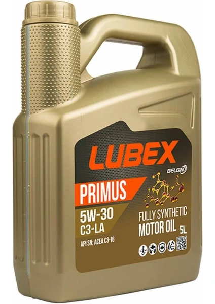 Primus 5W-30 C3-LA 5 Litre Motor Yağı ( Üretim Yılı: 2022 )