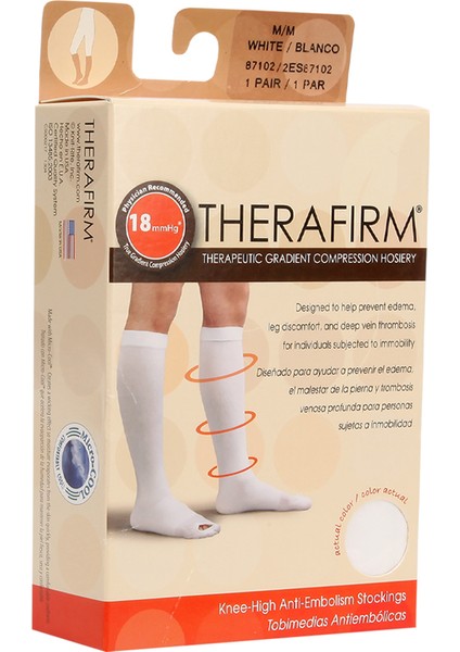 Kifidis Therafirm Anti-Emboli Çorabı Dize Kadar Burnu Açık fiyatları