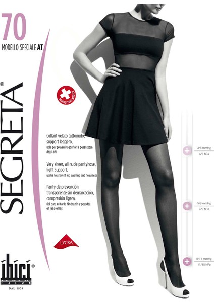 Segreta 70 Modello Speciale Külotlu Ağsız Çorap fiyatları
