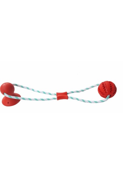 Vantuzlu Köpek Diş Temizleme ve Eğlence Oyuncağı 50 cm