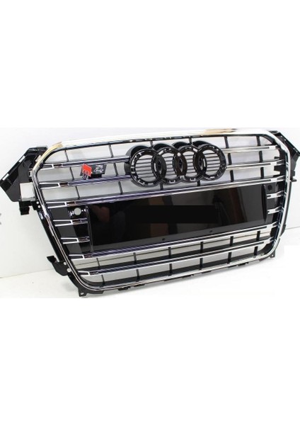 Audi A4 S4 Ön Panjur Izgara 2012 / 2015 B8 Siyah Krom