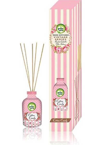 Bambu Çubuklu Oda Kokusu Pamuk Çiçeği