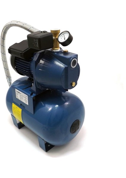 SMJH85 Jet Paket Hidrofor 4 Kat 4 Daire 24 Litre Tanklı