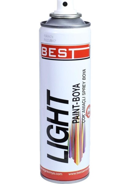 Light Akrilik Takviyeli Sprey Boya 250 ml Yeşil