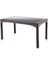 SY-2586 Kahverengi Rattan Temperli Camlı Masa Dikdörtgen 92782 1