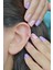 Sacce Scarves&Accessories 14K Gold Renk Zirkon Taşlı Halka Tragus Helix Kıkırdak Piercing 2