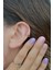 Sacce Scarves&Accessories 14K Gold Renk Zirkon Taşlı Halka Tragus Helix Kıkırdak Piercing 3