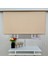 VP2505 Mat Kalın Kumaş Stor Perde Açık Kahverengi 110 x 200 cm. 1