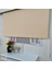 VP2505 Mat Kalın Kumaş Stor Perde Açık Kahverengi 110 x 200 cm. 2