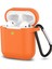 Airpods Silikon Kılıf Yumuşak 360 1 ve 2 Nesil Turuncu 1