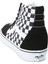UA SK8-Hi VN0A32QGHRK1 Unisex SİYAH/BEYAZ Günlük Sneaker Ayakkabı 2