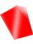 Asetat Kağıdı Kırmızı Renk Şeffaf 250 Mikron A4 5'li 1