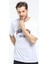 Bisiklet Yaka Californıa Baskılı Tshirt 1