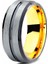 Bayan-Erkek Mat Gri Fırçalanmış Tungsten Yüzük Dm80 14 1