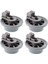 Bosch SMI58N75EU Bulaşık Makinesi Sepet Tekerleği Alt Teker 4 Adet ST0004-4 1