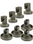 Zanussi ZDV11005FA Bulaşık Makinesi Alt - Üst Sepet Tekerleği 8 Li Set ST0006-1 1