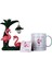 Flamingo Işıklı Biblo Flamingo Cep Aynası Flamingo Kupa 1