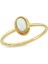 Altın Oval Opal Yüzük AS410YZ 1
