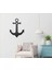 Twins Decorative Gifts Anchor Lazer Kesim Metal Duvar Dekoru 1