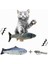 Dancing Fish Hareketli Balık Kedi Oyuncağı 30 cm 1