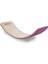 Wavy Board Natürel Ahşap Pembe Renk Keçeli Denge Tahtası (Pürüzsüz Yüzey) 1
