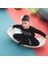 Wavy Board Beyaz Laminant Yüzey Gri Renk Keçeli Denge Tahtası 3