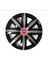 Fiat Idea 14'' Inç Gri - Siyah Renk Jant Kapağı 4 Adet Çelik Jant Görünümlü 1