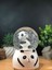 Çiko Toys Panda Temalı Işıklı Müzikli Kar Püskürtmeli Büyük Boy Pilli Kar Küresi 4