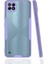 - Realme C21 - Kılıf Kenarı Renkli Arkası Şeffaf Parfe Kapak - Mor - T17290 1