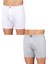 E010 6'lı Paket Pamuklu Erkek Boxer 1