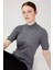 Kadın Yarım Balıkçı Bluz 02420345 Füme 4