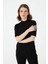 Kadın Yarım Balıkçı Bluz 02420345 Siyah 2