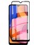 Samsung Galaxy A01 Cam Ekran Koruyucu Tam Kaplayan Esnek Mat Kobra Siyah 2