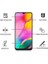 Samsung Galaxy A31 Cam Ekran Koruyucu Tam Kaplayan Esnek Kobra Siyah 2
