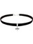 Kadife Yusufcuk Choker Kolye Siyah Renk 1