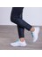 100663694 Italy Wmn Memory Foam Tabanlıklı Şefaf Taban Detaylı Hafif Sneaker Ayakkabı 1