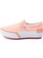 VN0A4TZV46M1 Vans Ua Classic Slip-On Stacked Spor Ayakkabı Pembe 1
