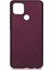 Oppo A15 Kılıf Premier Mat Soft Silikon Mürdüm 1